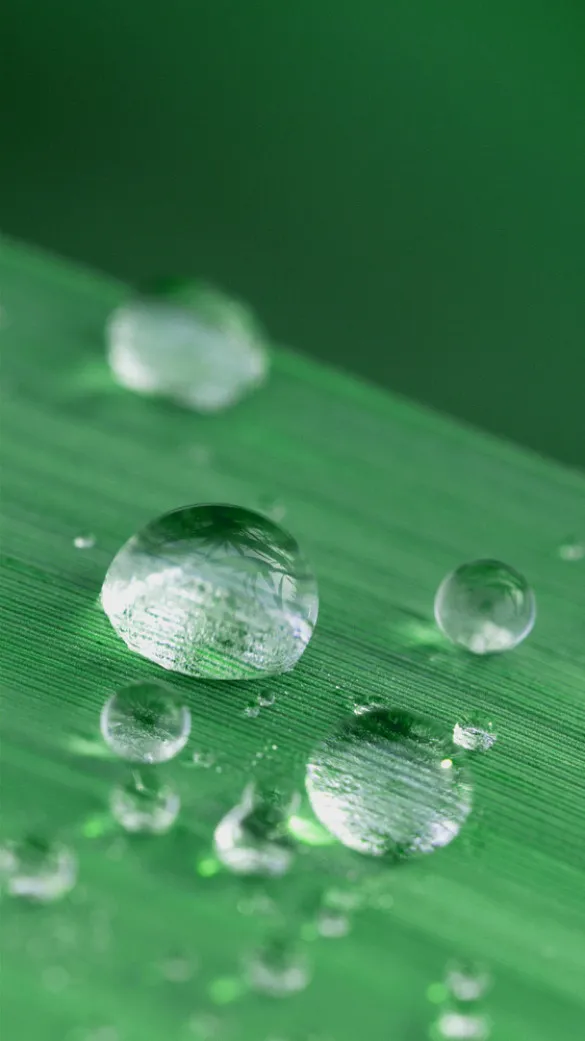 下雨背景 春天免抠