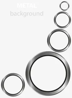 圆圈缩小装饰矢量免抠