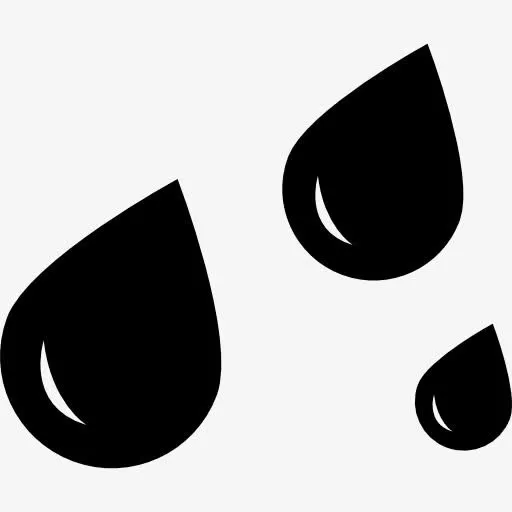 雨滴图标免抠