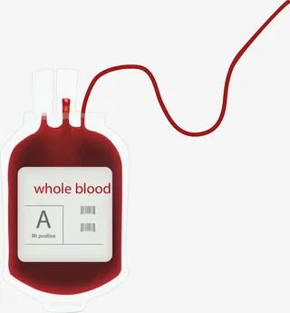 国际红十字日红色血包免抠