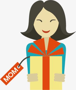 矢量感恩母亲节主题创意设计免抠