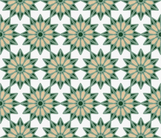 矢量太阳花花纹设计免抠