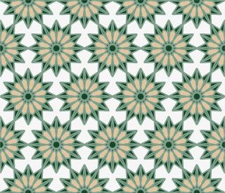 矢量太阳花花纹设计免抠