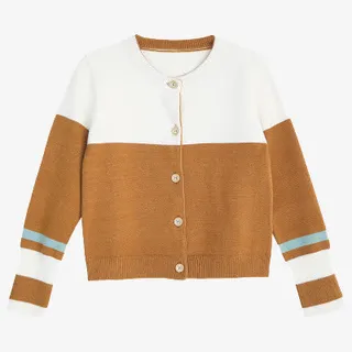 拼接针织衫免抠