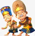 脑白金老年人免抠