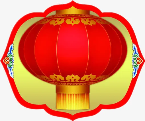 红色的灯笼免抠
