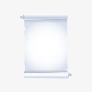 卡通纸张卷纸免抠