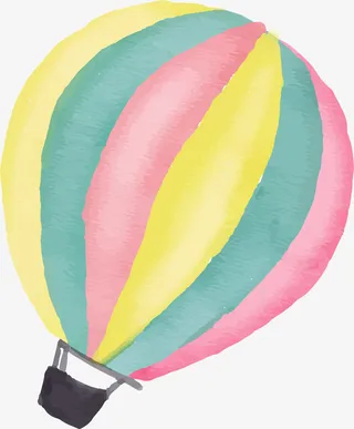 清新气球免抠素材免抠