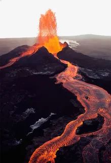 高温火山熔岩免抠 高温火山熔岩免抠