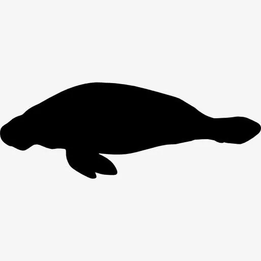 海牛的形状图标免抠