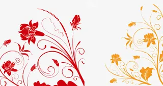 矢量欧式藤蔓免抠