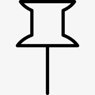 大的图钉图标免抠