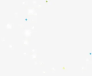 高清扁平风格创意合成白色的雪花免抠