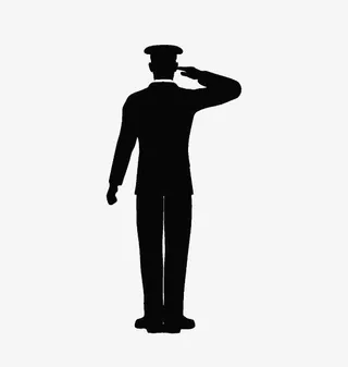 背面的身影免抠