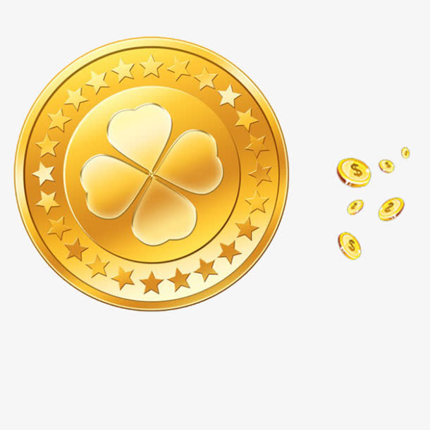 金币卡通免抠