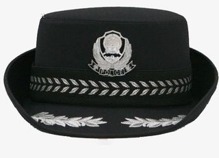 中国女警警帽免抠