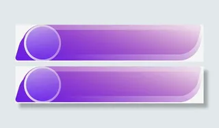 字幕条png元素免抠