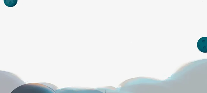 星球山脉背景素材