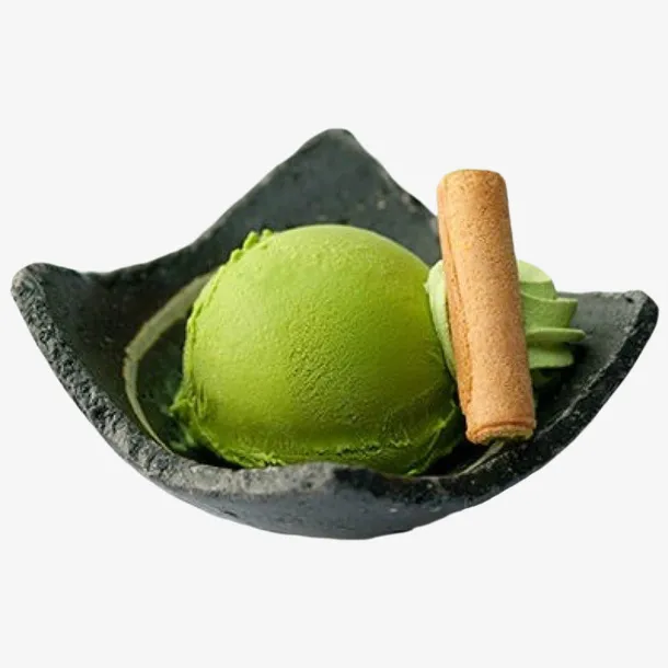风味薯球冰淇淋免抠