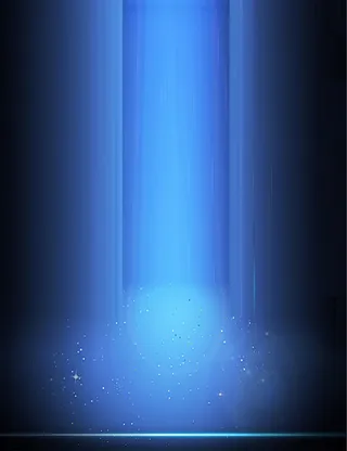 蓝色酷炫舞台简约平面广告高清