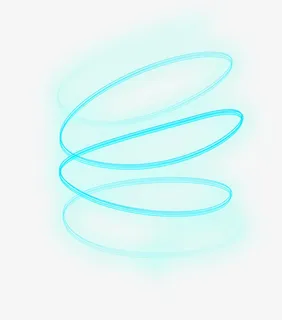 手绘青色圈圈光效免抠 手绘青色圈圈光效免抠