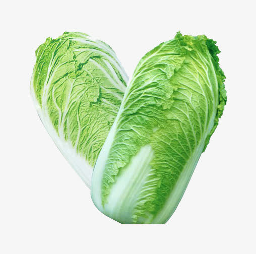 两颗大白菜免抠