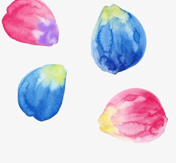 手绘花瓣免抠