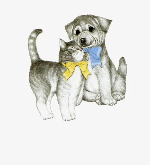 卡通水彩花卉素材免抠