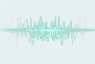 律动的蓝光免抠