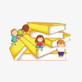 卡通可爱学生免抠元素免抠