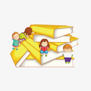 卡通可爱学生免抠元素免抠