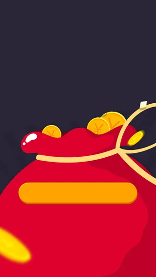 红包扁平H5背景高清