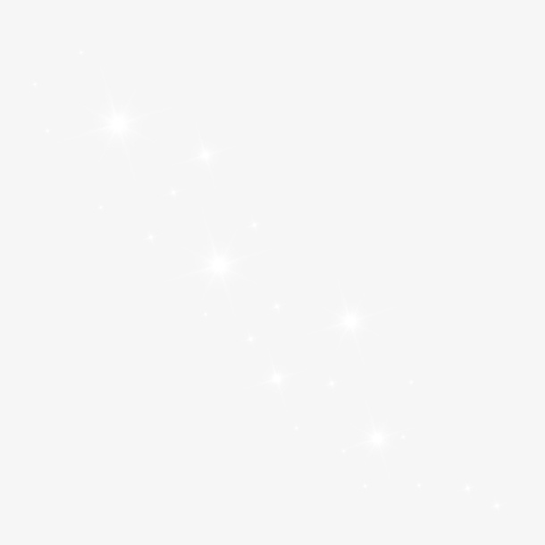 白色耀眼点状光免抠