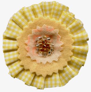 店面立体手工布艺装饰元素免抠