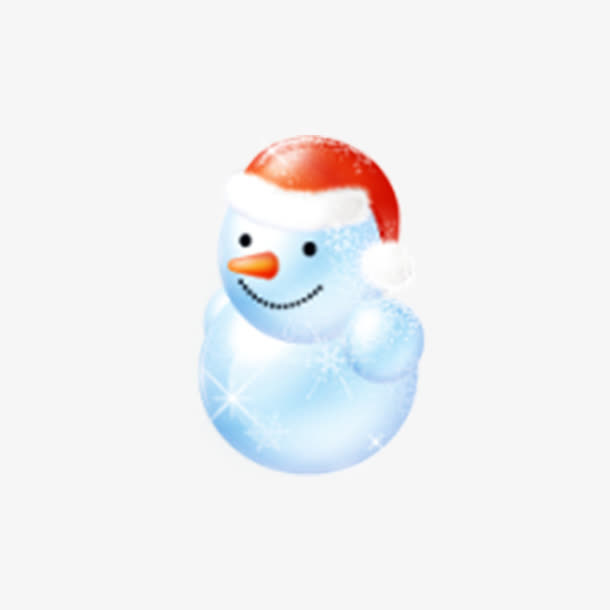 圣诞节雪人素材免抠