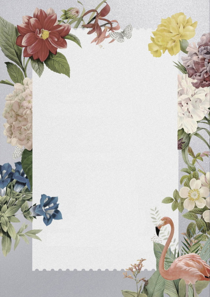 小清新浪漫海报背景高清