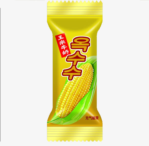 玉米汤包装设计免抠