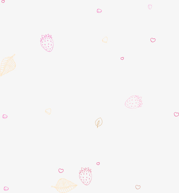 粉色草莓背景