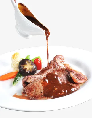 黑椒T骨牛排免抠