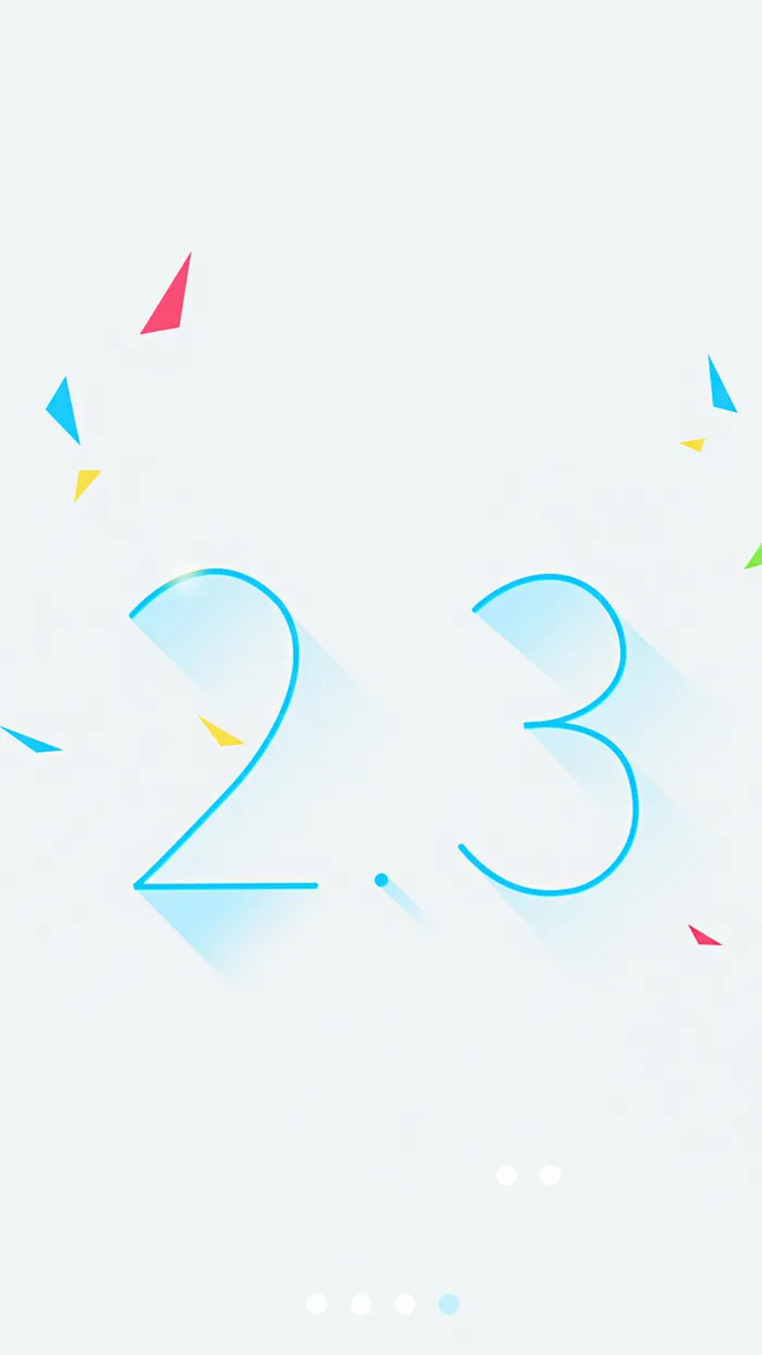 白色扁平H5背景高清