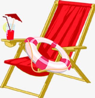 summer椅子游泳圈免抠