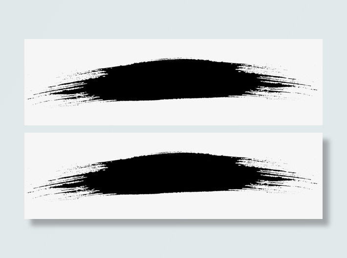 毛笔尖头笔刷免抠