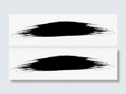 毛笔尖头笔刷免抠