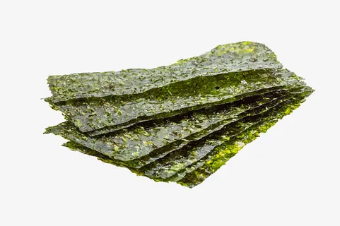 片状散装新鲜海苔免抠 片状散装新鲜海苔免抠