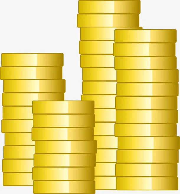 金币卡通免抠