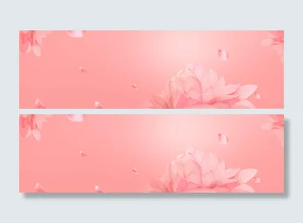 唯美粉色花朵背景高清