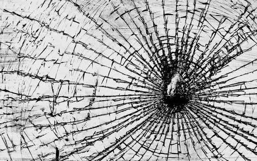 黑色玻璃裂纹免抠