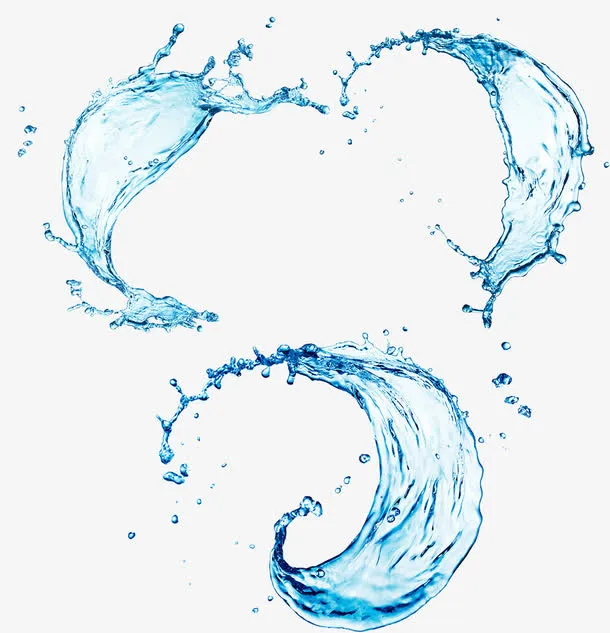 动感水波图形免抠