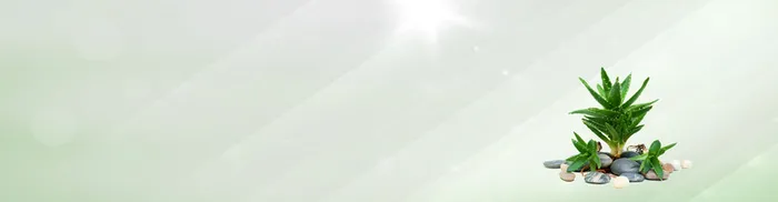清新立体光线背景banner高清