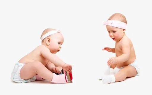 惊讶的婴儿素材免抠